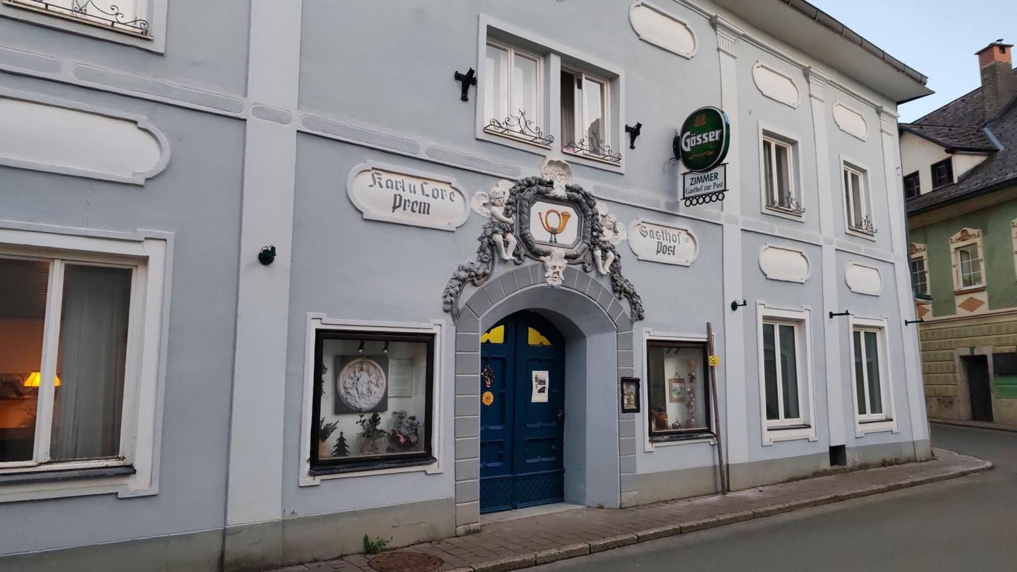 Gasthof Zur Post Eisenerz Bagian luar foto
